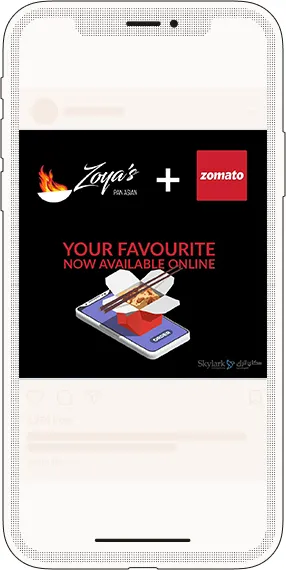 Zoya plus zomato